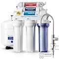 iSpring RCC2AK, Upgraded 200 GPD, pH+ 6-Stage Under Sink Reverse Osmosis System with Alkaline Remineralization Filter, Patented Top-Mounted Faucet Design for Easy DIY Installation