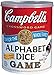 TDC Games Campbell's Alphabet Dice Game, Great for Party Favors, for Travel, Camping Family Game Night, Yard Games for Adults and Family