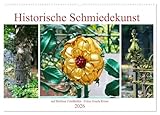Historische Schmiedekunst auf Berliner Friedhöfen (Wandkalender 2026 DIN A2 quer), CALVENDO Monatskalender: Kunstvolle Umzäunungen von Familiengrabstätten (CALVENDO Kunst)