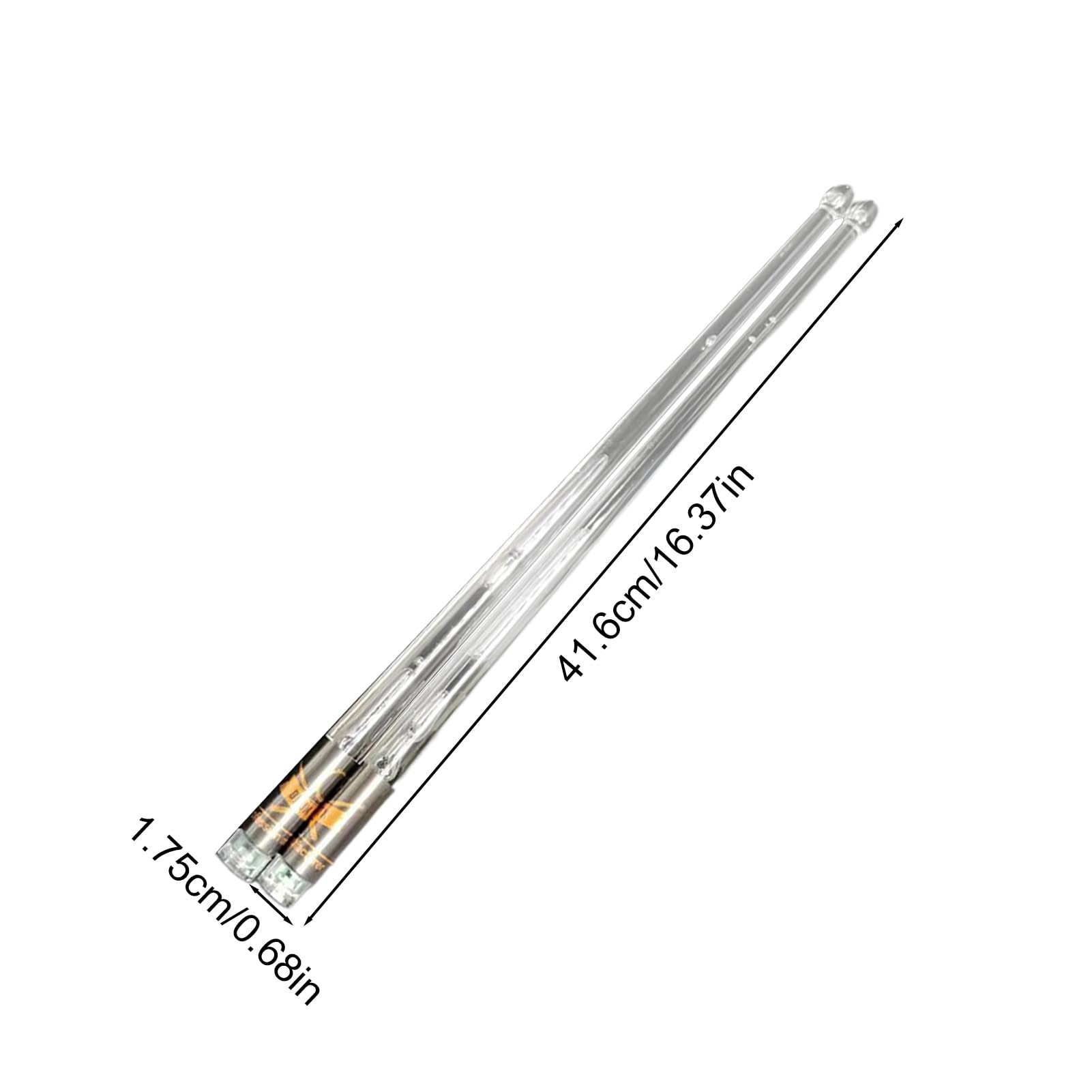 Baguettes De Batterie Lumineuses Rechargeables - Lot De 2, 13 Couleurs LED, Pour Spectacles Nocturnes Et Enfants