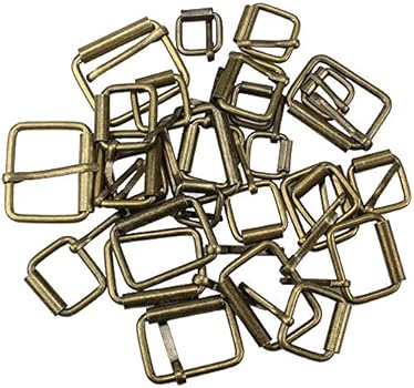 8 stuks van 1 inch 25 mm (5 mm draad) ijzeren rolpen riemgesp voor tassen maken hardware Antibrons Brons Lichtgoud - België