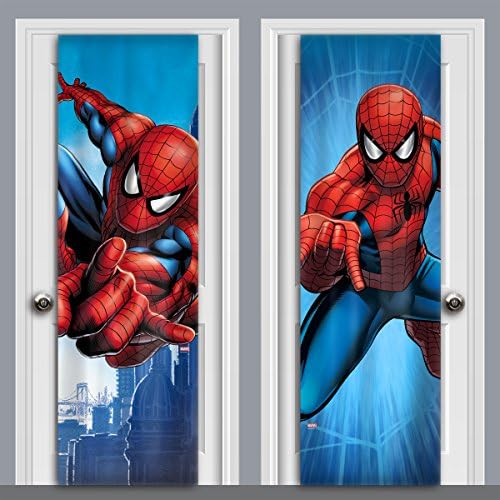 Marvel Spiderman Classic Two Sided Fabric Door Decoration
