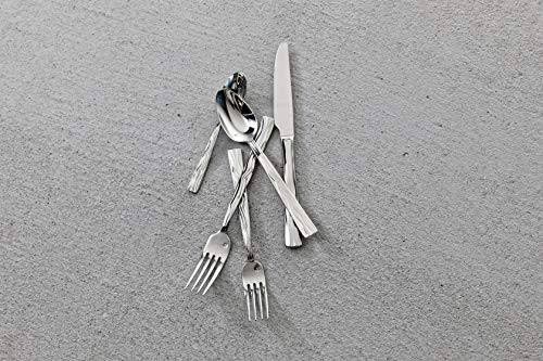 Fortessa Dorada 18/10 Stainless Steel Flatware, 5 Piece Place Setting, Service for 1 by Fortessa - Image 2