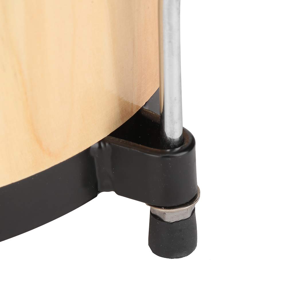 Tbest Strumenti musicali in legno originali africani con buon tono per lettori musicali, appassionati di ictus per la pelle di pecora