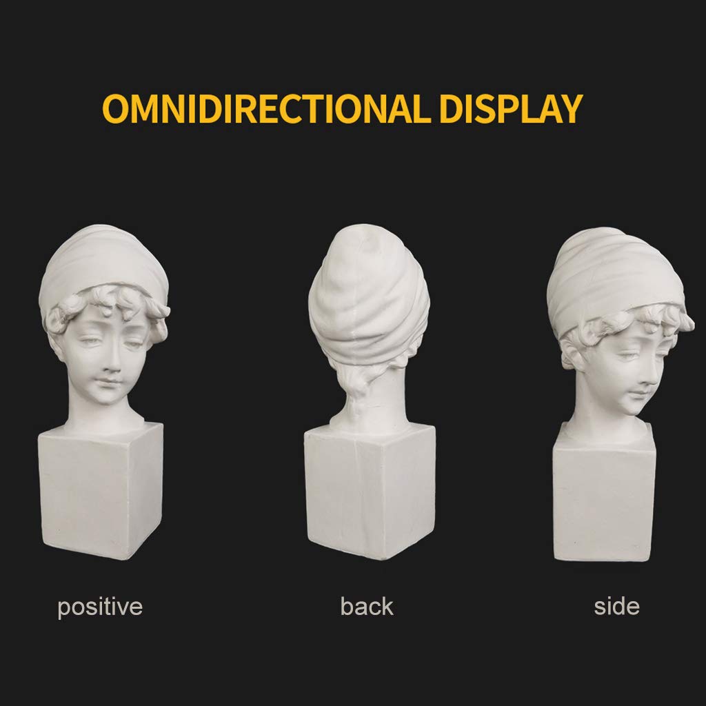 Amazon.co.jp: 石膏像イギリスの女の子石膏図キャラクターアバター