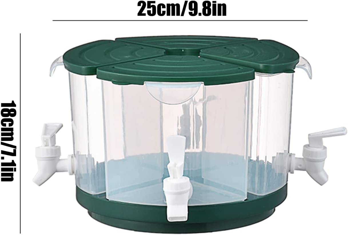 Flueyer Iced Beverage Dispensers 25 x18 cm/9.8x7.1 inch