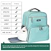 MOMIGO Breast Pump Backpack Diaper Bag - Multi-Function Mommy Outdoor Working Backpack with Insulation Pocket