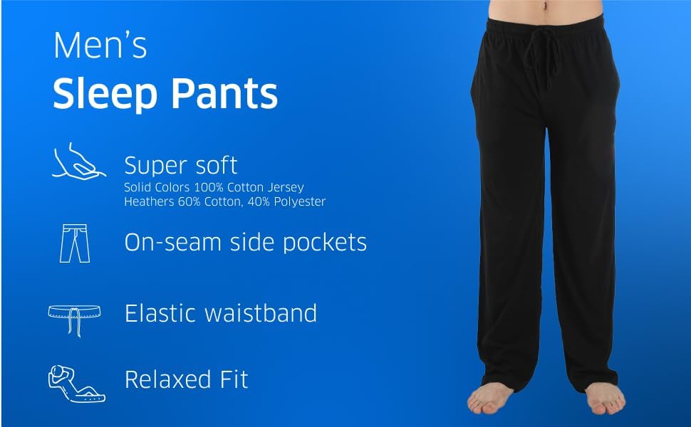 Bioworld Men’s Black, Graphite Heather, Red and Blue Sleep Pajama Pants (1-Pack, 2-Pack, 4-Pack and 6-Pack) - Image 2