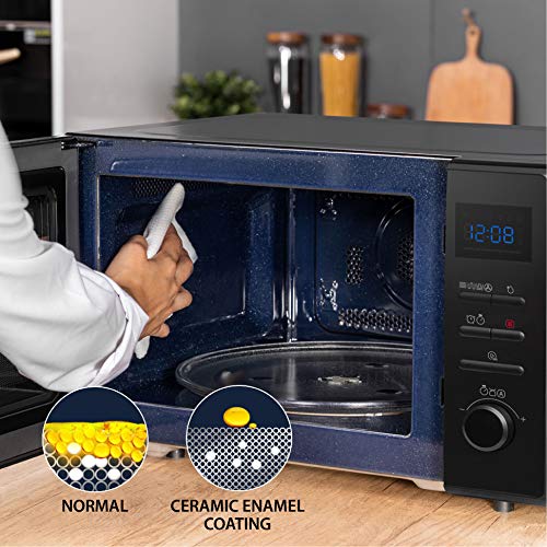 Toshiba-MW2-AC25TWH-4-en-1-horno-microondas-Grill-combinado-con-convencion-25-L-10-menus-faciles-cavidad-esmaltada-memoria-posicion-plana-giratoria-1100-W-parrilla-2100-W-convencion-blanco