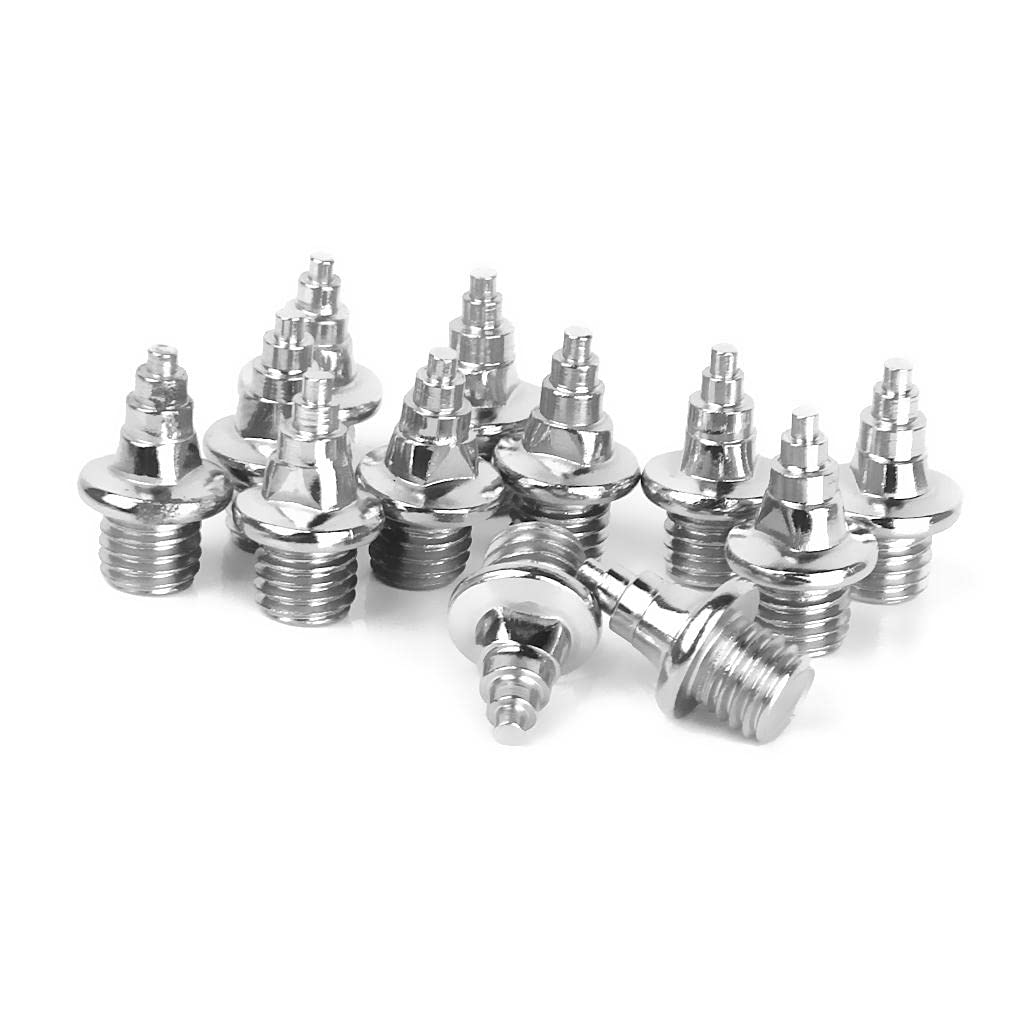 60 Pcs Replacement Track And Field Running Spikes Xmas Tree Spikes 6mm Steel