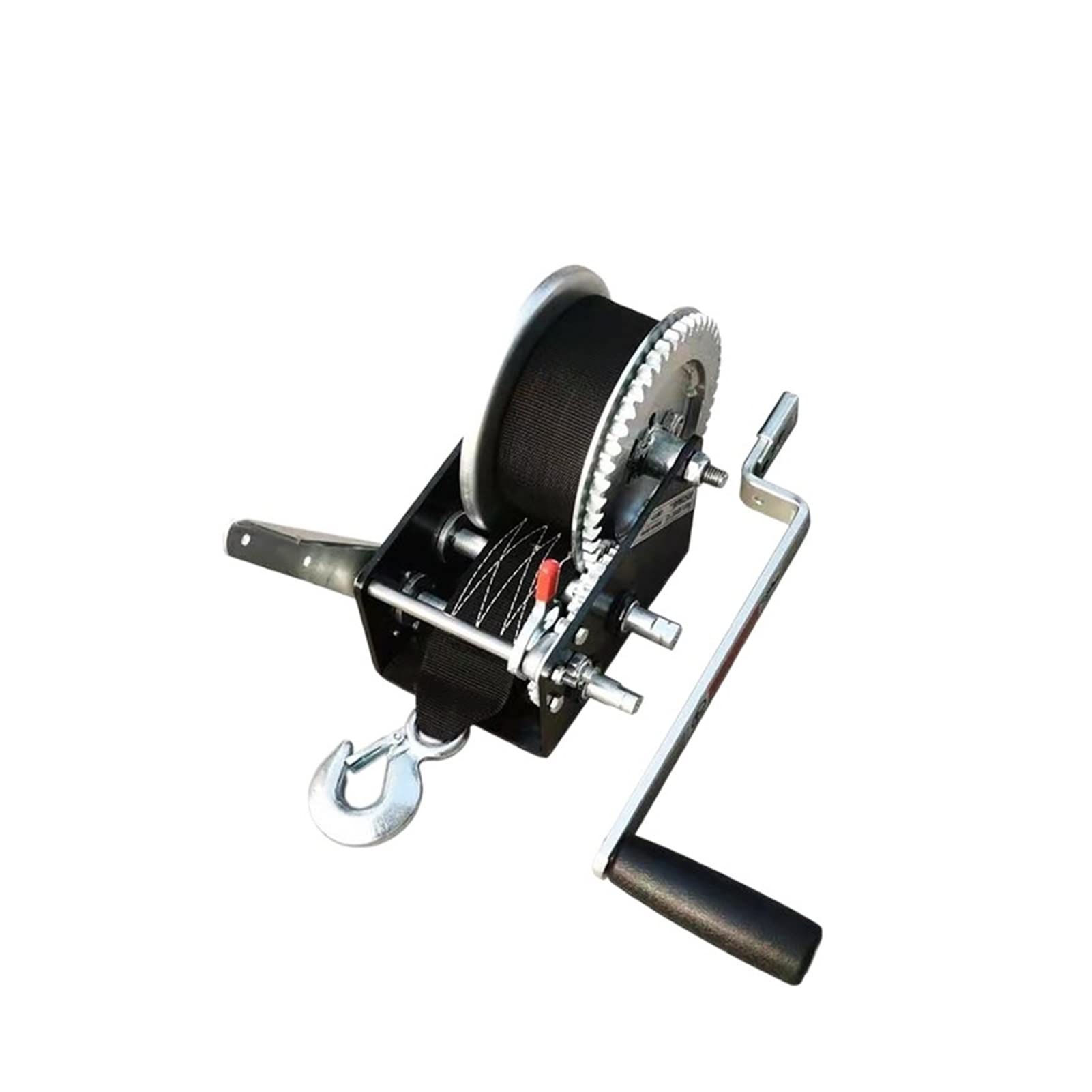 MYUYEE Chain Hoist, Lever Hoist 2500-Pound Manual Heavy-Duty Winch Two-Way Self-Locking Lifting Hand For Agricultural Workers (2500Lbs 20M Wire Rope)
