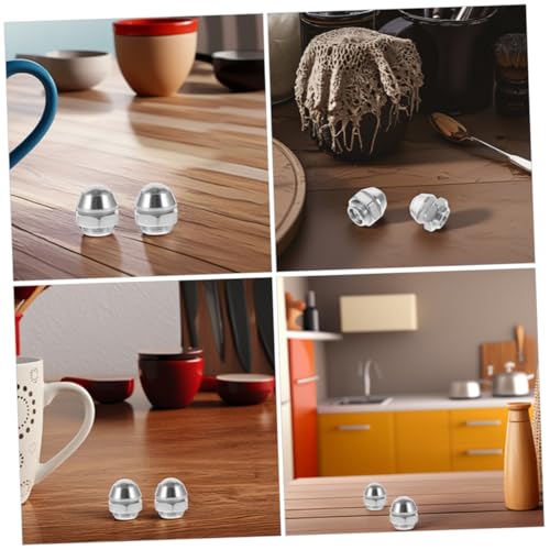 4 piezas Válvula de Seguridad para Olla a Presión Control de Alta Presión Repuestos fácil instalación para mantenimiento óptimo de la olla con diseño plano miniatura 3