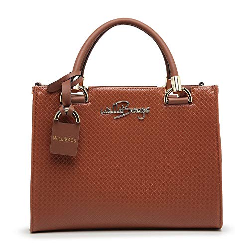 Kit De Bolsa Castelo Com Carteira WILLIBAGS (Caramelo)