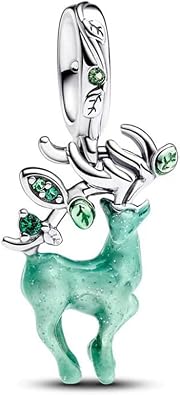 Feitery Charms Birthday Gifts Womens Bead Pendant Compatible for Pandora Bracelets and Necklaces for friend