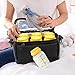 FreezeN'Go Breast Milk Cooler Travel Bag (6 Built-in Ice Packs) Designed for 5oz Medela Express Baby Bottles and Breastmilk Storage Bags - Freezable Insulated Tote with Handle and Padded Strap