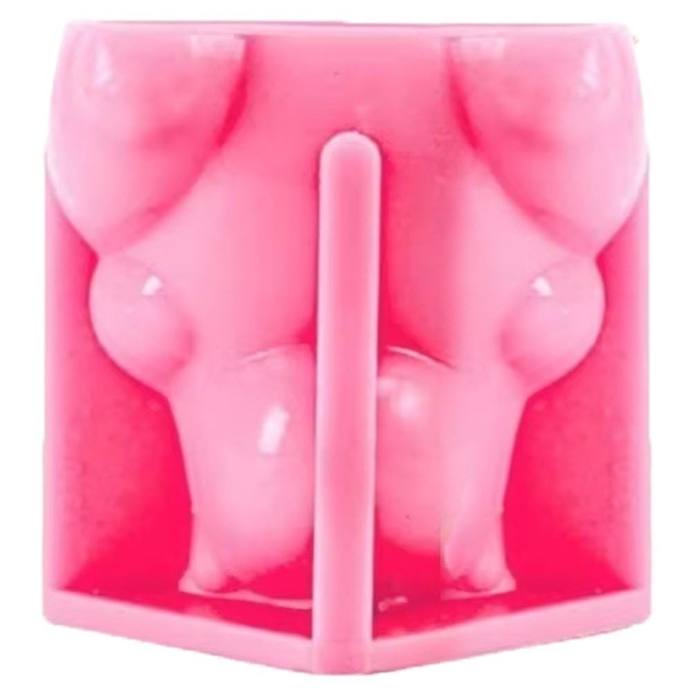 Ppmter 3D Capybara Silicone Mold for Baking, Cute Capybara Dessert Mould for Mousse Cake Chocolate Pastry Pudding Jelly DIY Cake Decorating Tools