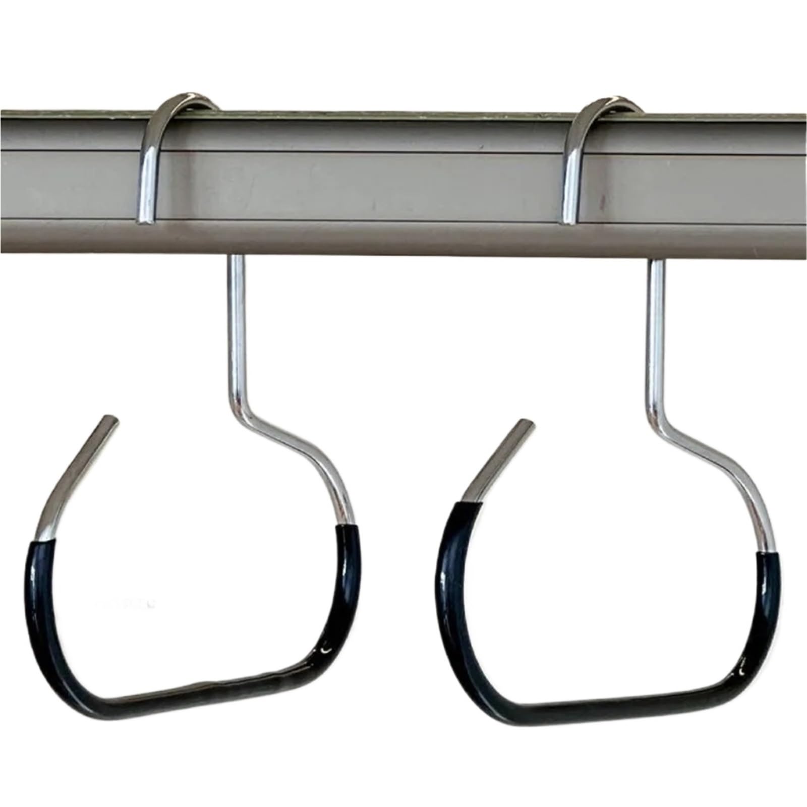 TRRYUIP Hat Storage Circle Ring Hat Hanger Baseball Cap Organizer 8 Hats Display Rack Scarf Towel Tie Storage Holder For Bedroom(Black-2pcs)