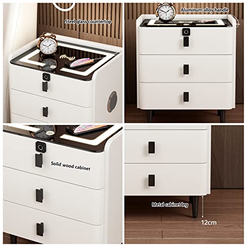 Table Basse Intelligente avec Éclairage LED et Ports USB - 7