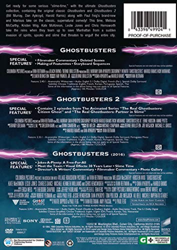 Miniatura 2 de Cazafantasmas Cazafantasmas 2 Cazafantasmas 2016 Set de 3 películas