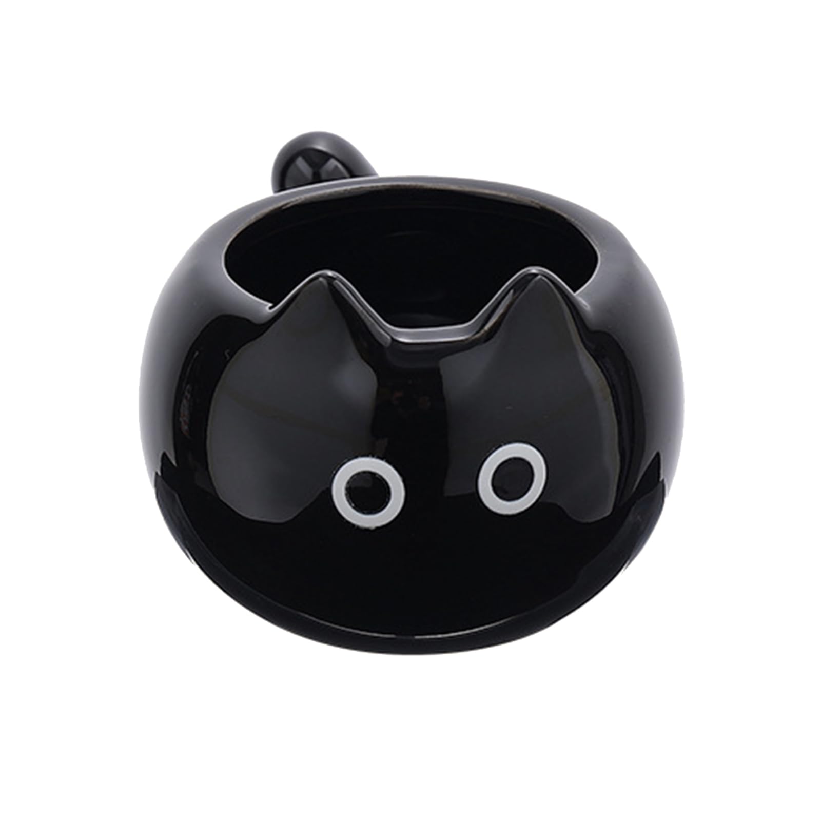Tsophreniq Sturdy Cats Shape Teas Cup Fashion Cats Shape Ceramic Mug Creative Drinkwares for Individual and Gift Use Home Drinkware