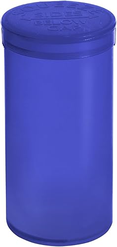 Miniatura 6 de 12 frascos vacíos de plástico con receta, botellas herméticas impermeables para píldoras para juntas con tapas emergentes, recipiente para