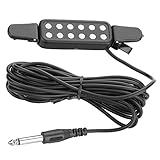 100 nuevo y de alta calidad Neewer - Fonocaptor/amplificador de altavoz de alambre eléctrico con 12 agujeros para guitarra acústica