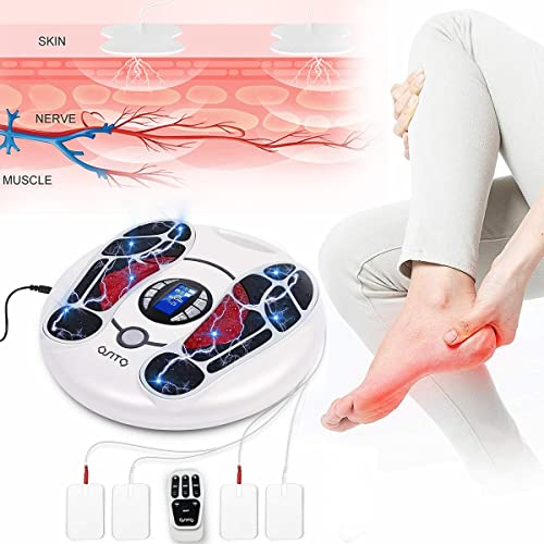 Osito Foot Massager Circulation Stimulator Machine Tens Unit ( Fsa Or Hsa Eligible ) Electrical Muscles Stimulator Feet Legs Health For Neuropathy Relieve Pains And Cramps #TOP1