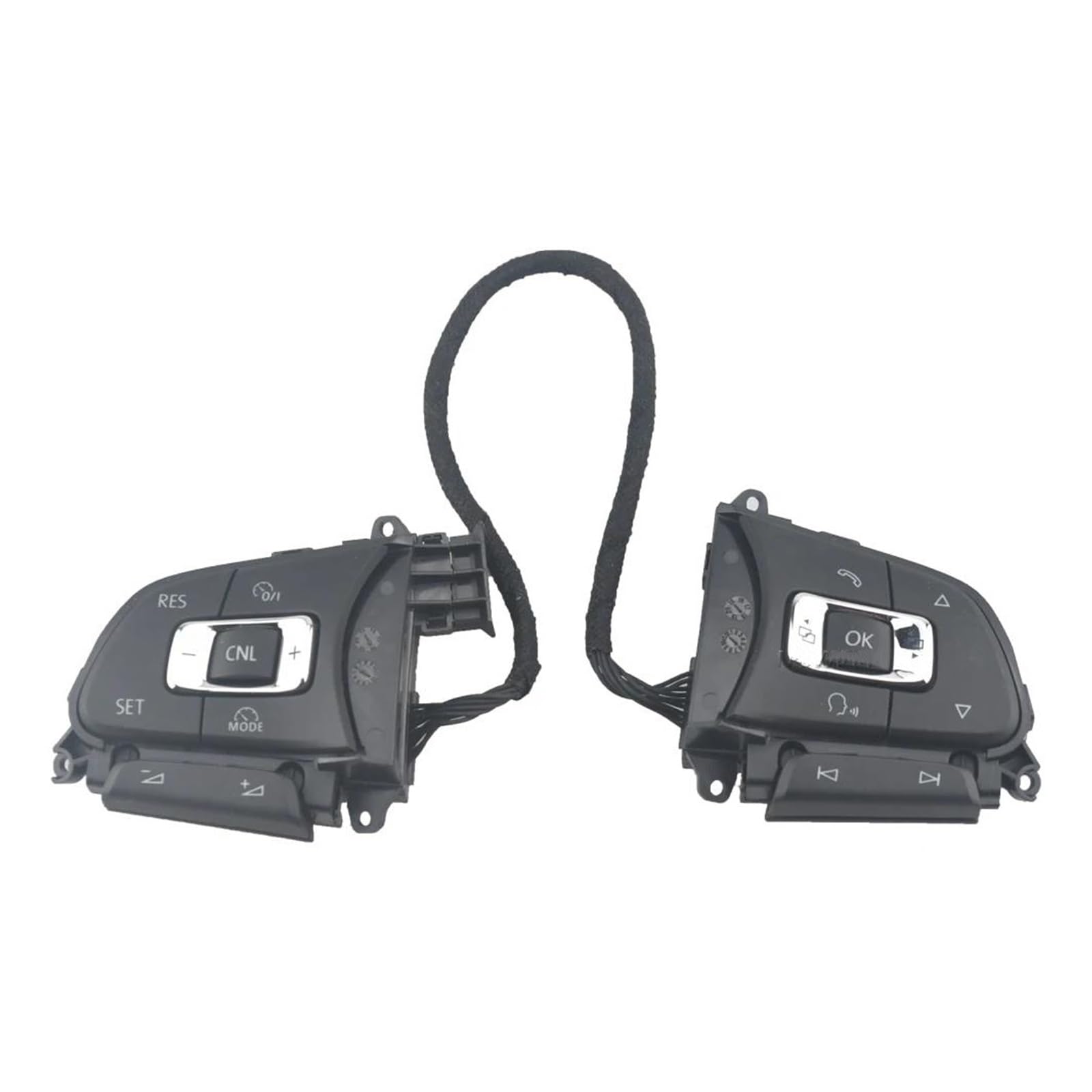 Interrupteur volant touches remplacement commande bouton multifonction VW Touran