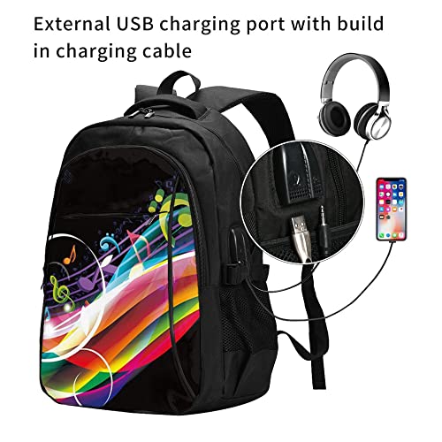 Sac à dos de voyage décontracté Monstera Deliciosa pour ordinateur portable et cours - 3