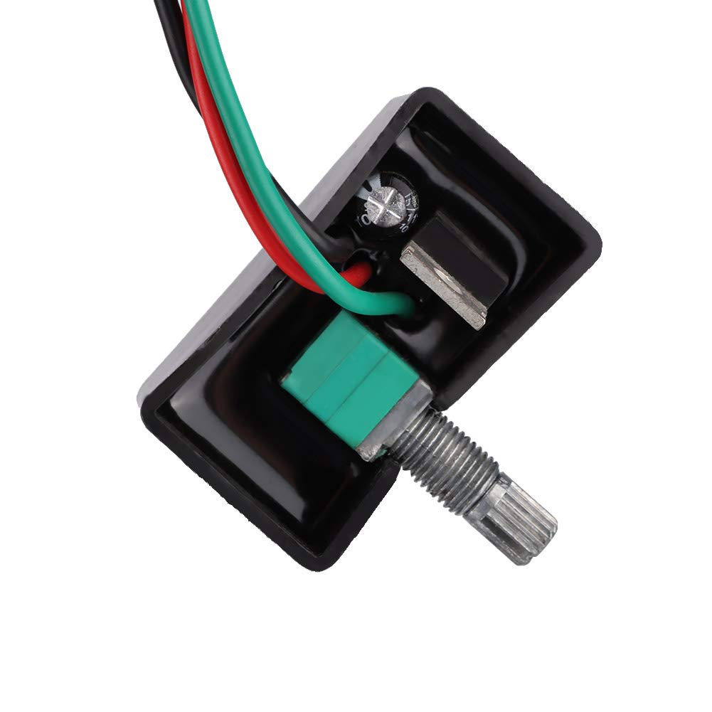 aqxreight Regolatore di velocità per Irroratrice Elettrica 12V Interruttore di Regolazione Accessorio Agricolo per Allevamento e Agricoltura