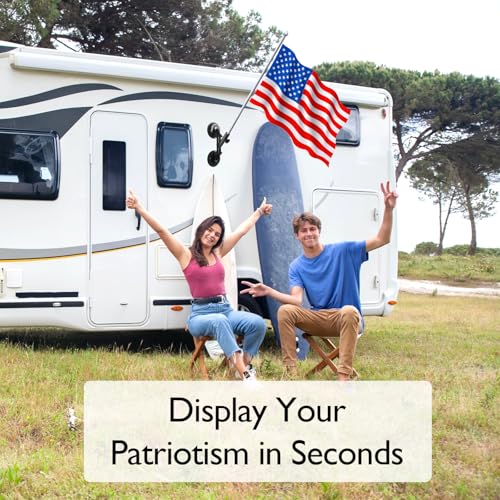 Support de drapeau pour camping-car idéal lors de vos escales