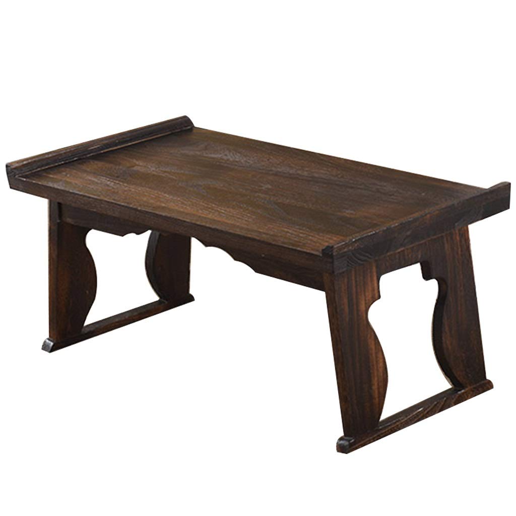 Table pour ordinateur portable et plateau repas en bois pliable