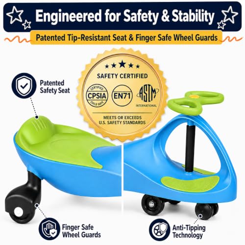 Image of PlasmaCar Original Ride On Toy, Plasma Car for Kids, Fuchsia Pink /Purple