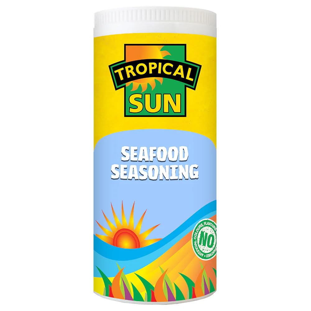 Tropical Sun Seafood Seasoning – 100g – Perfect Blend for Fish, Shrimp, Crab & Grilled Seafood – No Artificial Additives