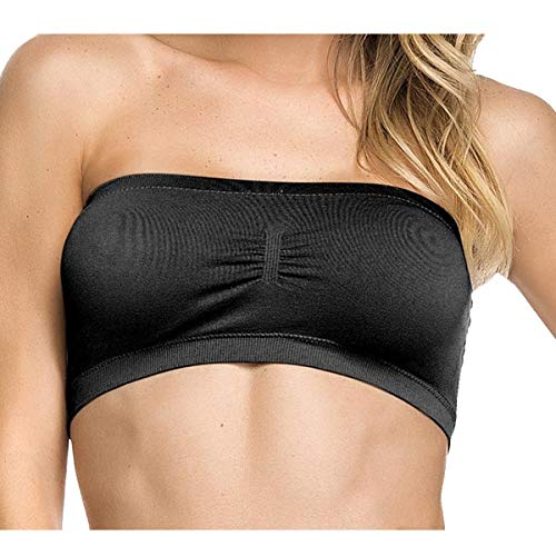 Top Faixa Tomara Que Caia Com Bojo Removível Zee Ruci ZR0300-009 Tamanho:GG;Cor:Preto