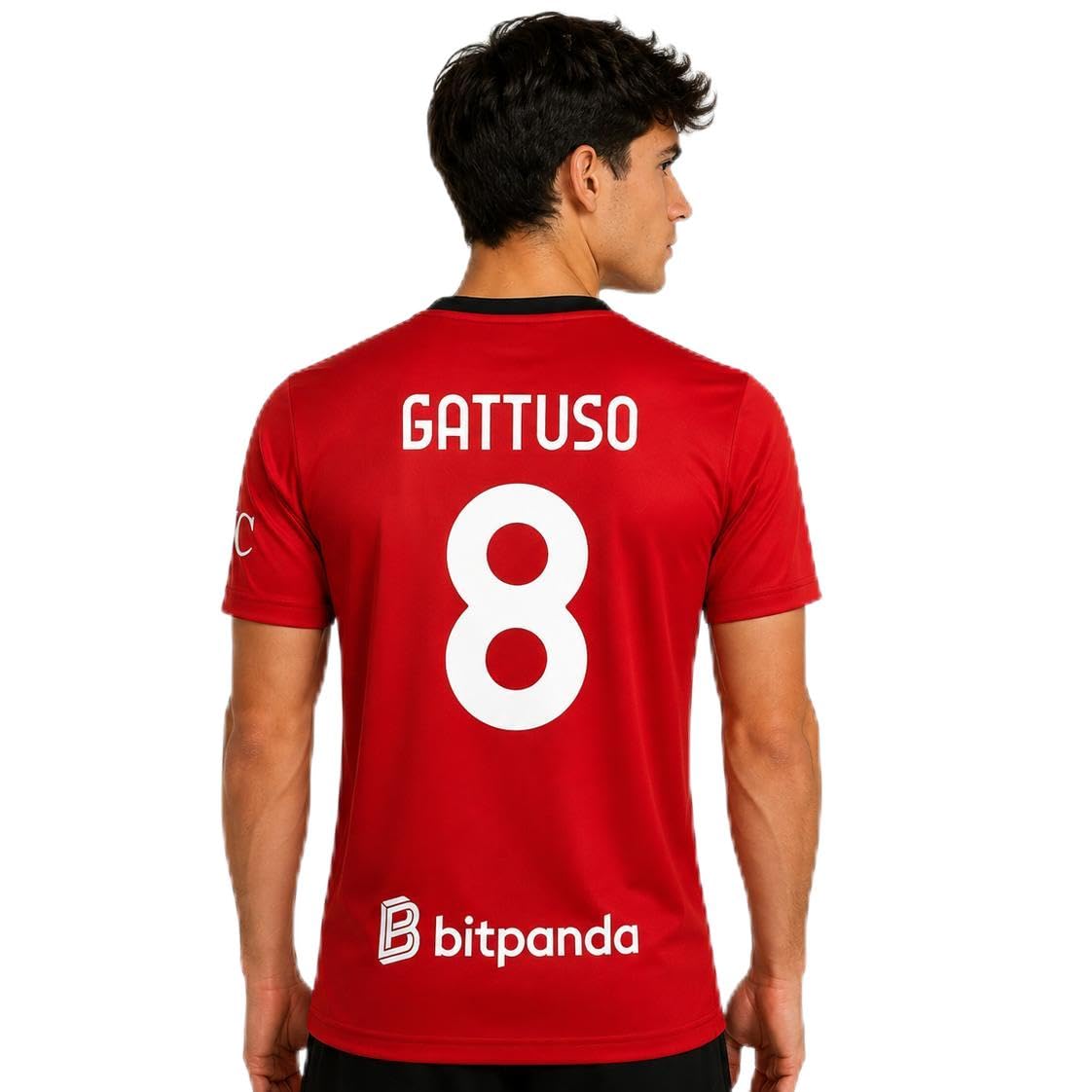AC Milan Maglia Rossonera Gattuso 8 Replica Ufficiale 2026-2027