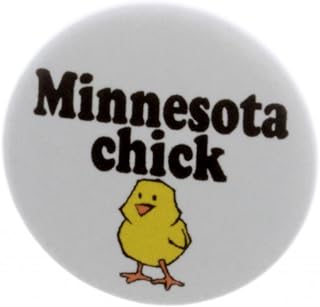 Minnesota Chick Magnet (heart) - Girly Girl State Pride