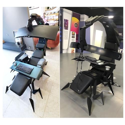 Ergonomic Gaming Chair with Electric Adjustment, Lumbar Support & Adjustable Armrests for Enhanced Comfort in E-Sports and Office Work - Image 4