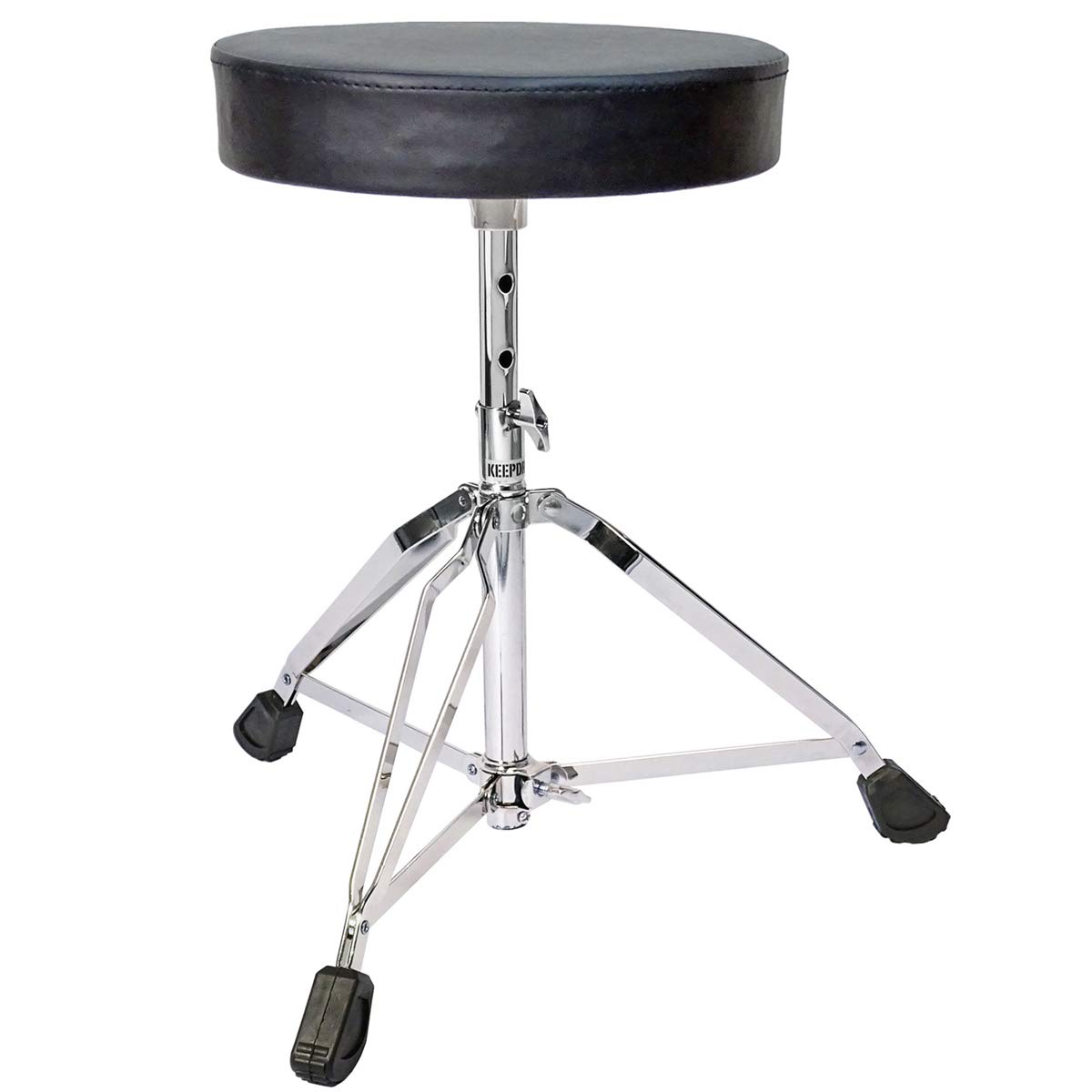 keepdrum KD-SH200 - Taburete Asiento Batería, Altura Regulable