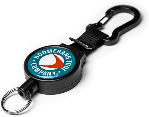 Boomerang Tool Company Zinger resistente con mosquetón para mujer, color negro