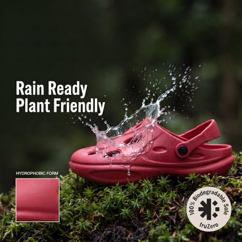 Image of CHUPPS Gator Clogs for Men | Lightweight EVA Clogs | Anti-Slip Sole | Cushioned Footbed | Breathable Ventilation | Adjustable Back Strap | Waterproof Casual Garden Clogs for Men