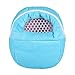 Hamster Carry Bag, Ferret Carrier Cat Carrier Hamster Travel Bag Cat Backpack Dog Backpack Puppy Carrier for Small Dogs, Blue