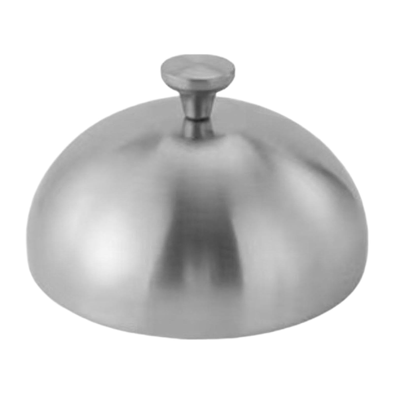 rockible Couvercle à Badigeonner avec Poignée, Couvercle en Métal pour Faire Fondre Le Fromage et Barbecue, 30cm