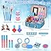 ACGASK Real Washable Makeup Kit for Girls - Non-Toxic Kids Play Make Up Set Toy for Toddlers Children, Princess Toys Birthday & Christmas Gift ideas for Ages 5 6 7 8 9 10 11 12 Year Old Girls