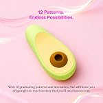 Nancy AVO Massager personnel pour les femmes, appareil rechargeable en silicone 12 les paramètres pour le confort tranquille routines de voyage utilisation et l'auto-entretien quotidien