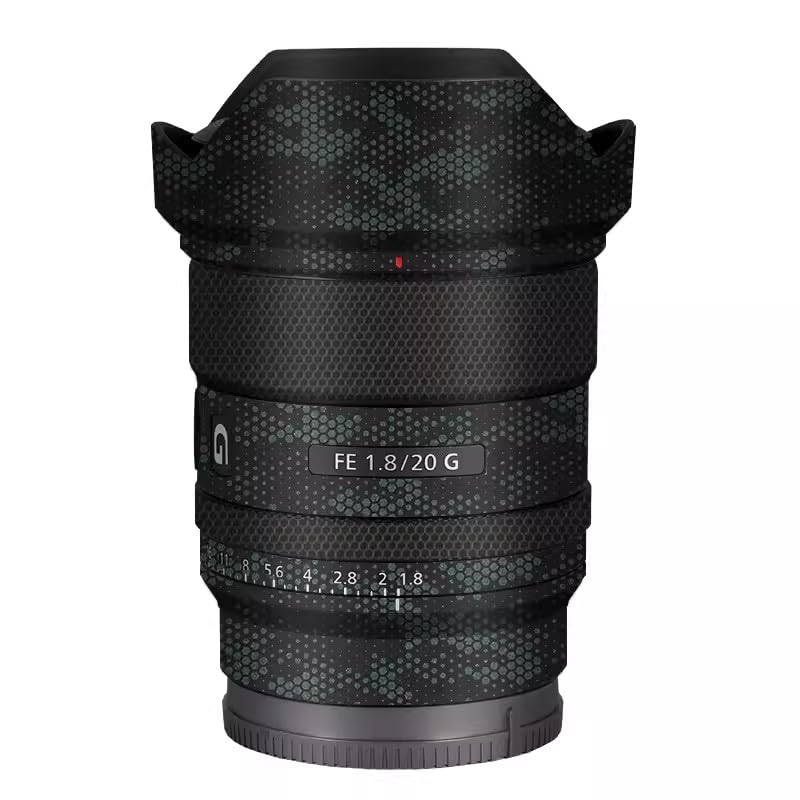 Film vinyle de qualité pour Sony FE 20 mm F1.8 G vert