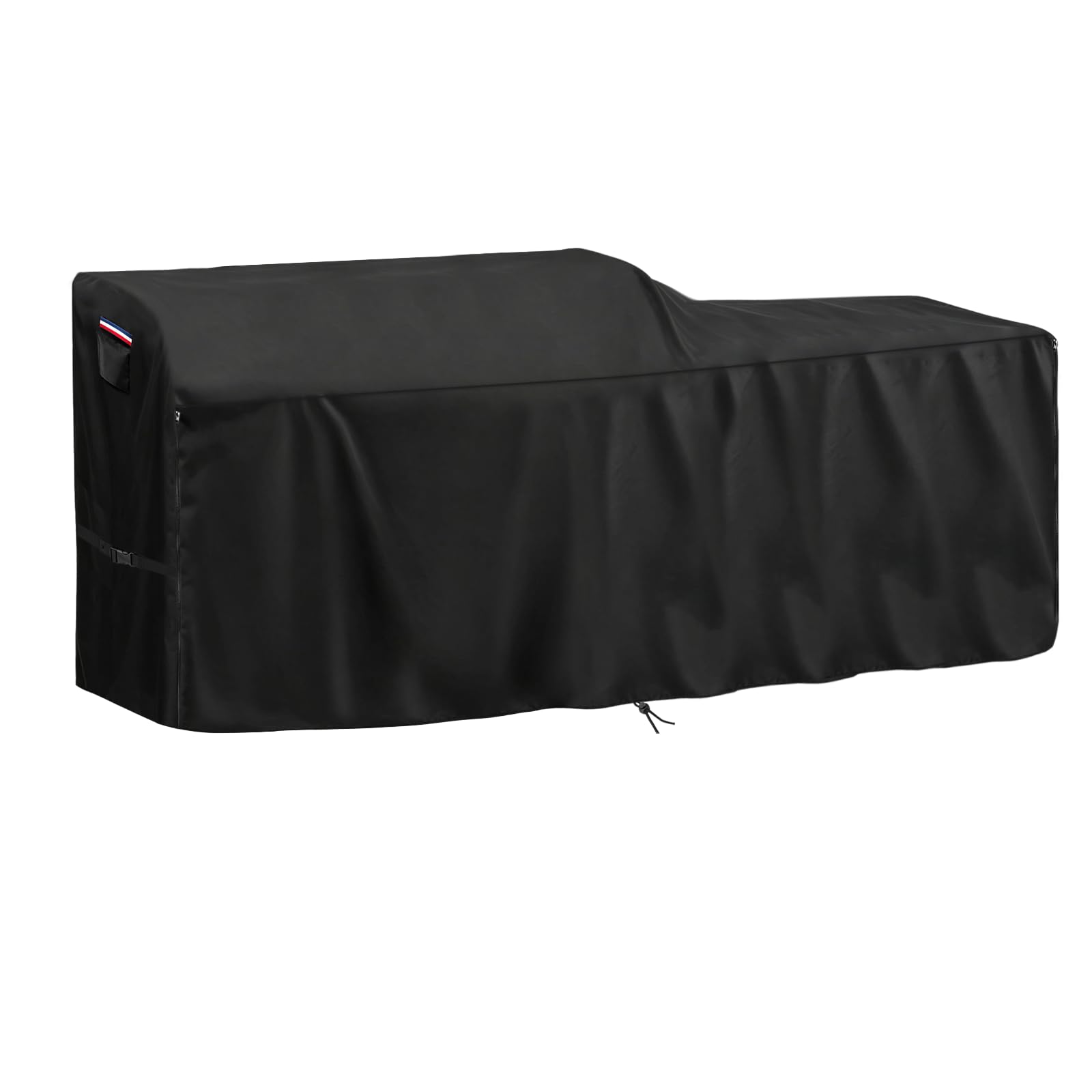Cubierta de parrilla impermeable resistente de 110 pulgadas para isla de cocina al aire libre, se adapta a la mayoría de parrillas de barbacoa, protección para 110 pulgadas de largo x 28 pulgadas de