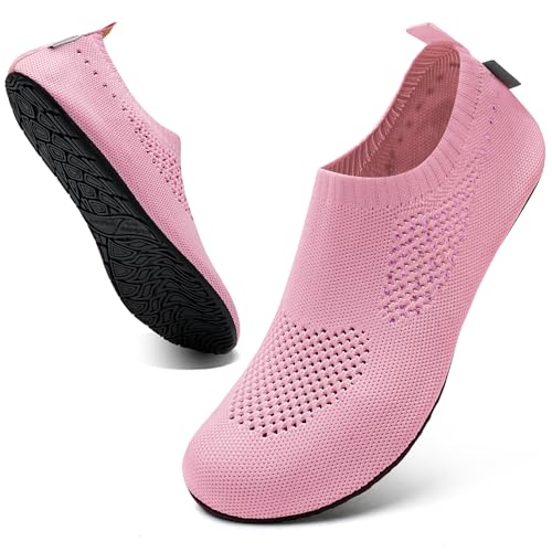 Image of WateLves Womens Barefoot Water Shoes Travel House Slippers for Indoor and Outdoor Aqua Socks for Beach Swim Surf Yoga Dancing Camping Must Haves