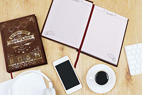 Harry Potter cahier A5 Quidditch carnet de notes ABYstyle pour fan