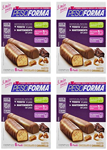 Pesoforma - Pesoforma Barrette Cioccolato E Caramello Sostituto Pasto 12 Pezzi Per 6 Pasti - 901296083